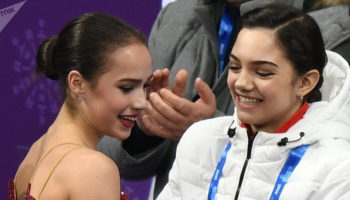Dos patinadoras rusas ganaron oro y plata en las Olimpiadas