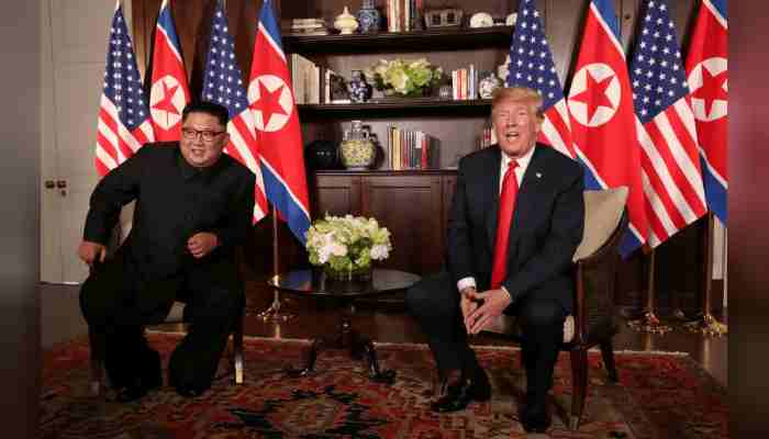 Trump dice que detendrá los ejercicios militares en Corea