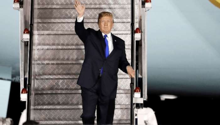 Trump llegó a Singapur para cumbre histórica con líder norcoreano