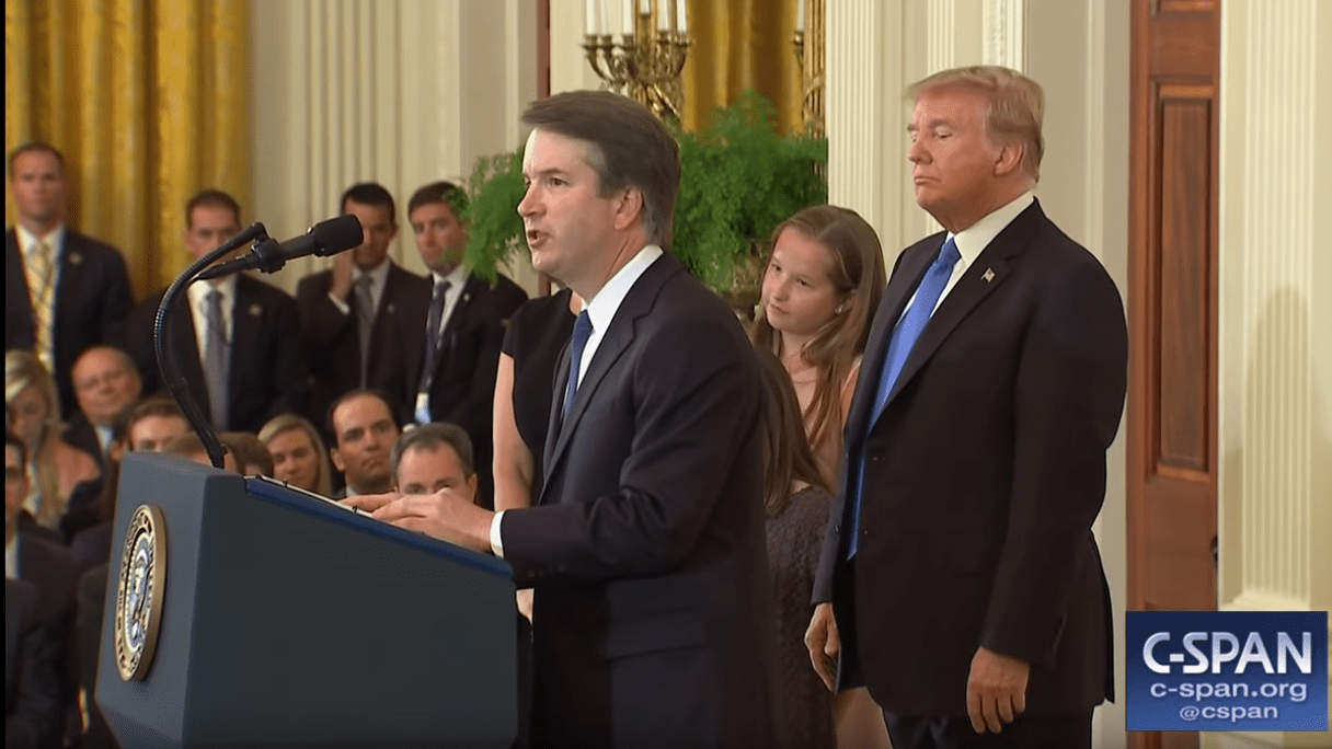 Brett Kavanaugh, nominado por Trump a la Corte Suprema.