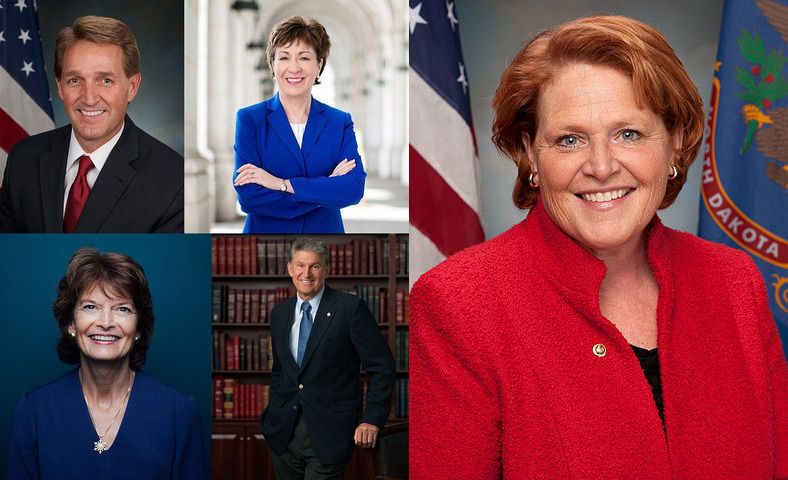 5 senadores decidirán la nominación de Kavanaugh a la Corte Suprema.