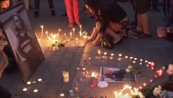 Los búlgaros lloran a periodista asesinada Viktoria Marinova
