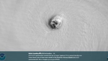 Súper tifón Yutu categoría 5 azota Islas Marianas del Norte