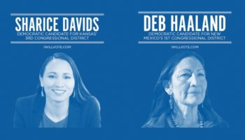 Demócratas en Kansas y Nuevo México eligen a las primeras mujeres nativas americanas al Congreso