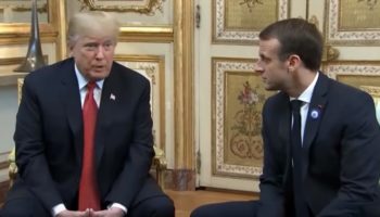 Días después de su viaje a Francia, Trump ataca a su homólogo francés