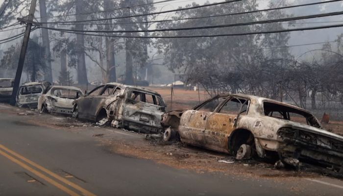 Más de 200 personas desaparecidas por incendios forestales en California.