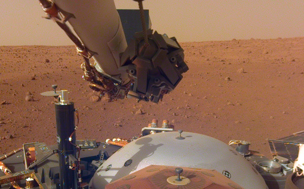InSight de la NASA “grabó” el viento marciano