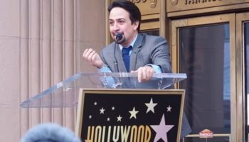 Lin-Manuel Miranda recibe estrella en el Paseo de la Fama de Hollywood