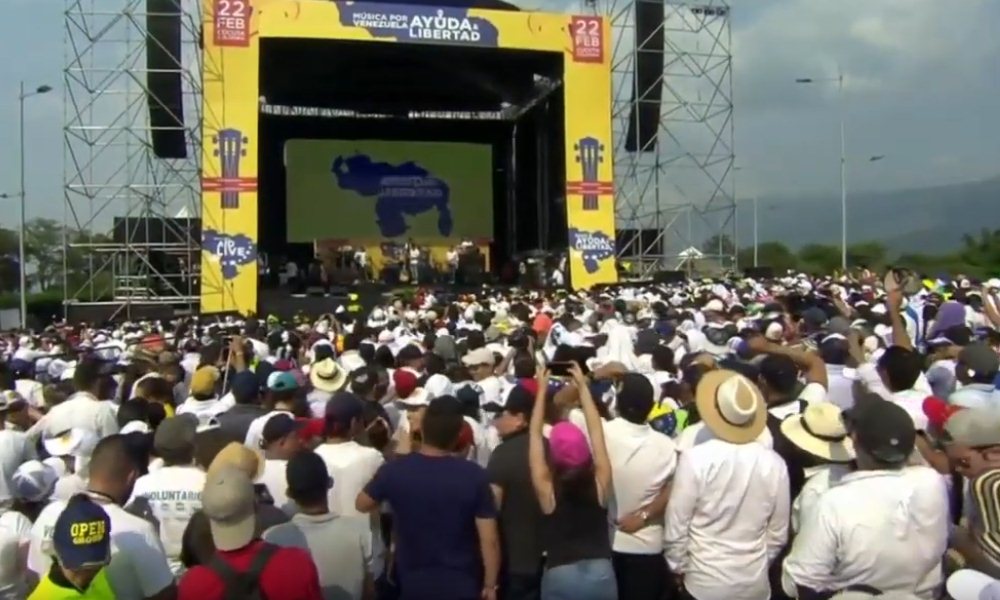 Venezuela Aid Live: concierto para ayuda humanitaria en frontera con Brasil.