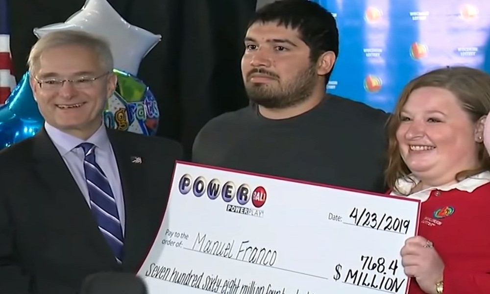 El ganador del tercer sorteo de lotería más grande de Estados Unidos.