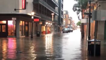 Nueva Orleans bajo agua, tormenta Barry en el pronóstico