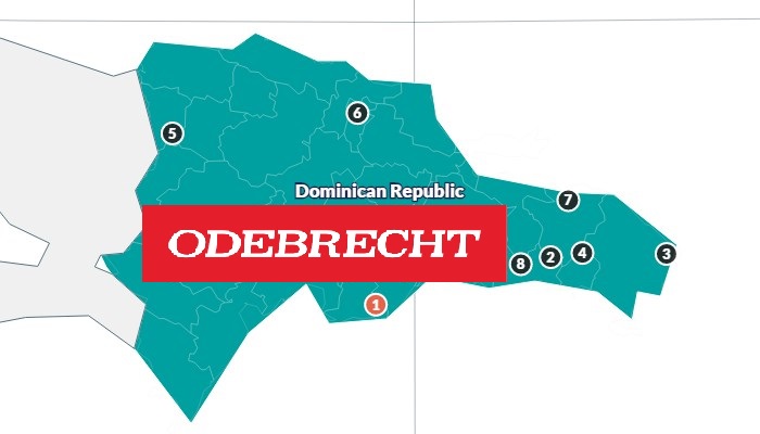 $ 39 millones en pagos ocultos de Odebrecht en República Dominicana.