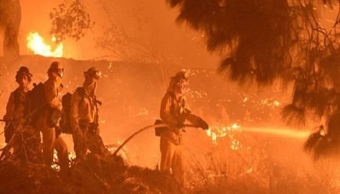 Nuevo incendio forestal en Los Ángeles, California
