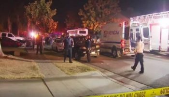 10 baleados, incluidos 4 asesinados, en patio de Fresno, California