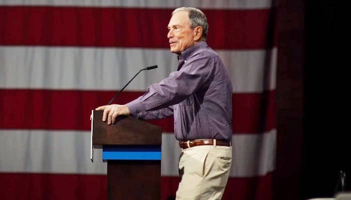 Michael Bloomberg lanza carrera presidencial.