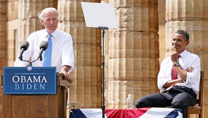 Barack Obama endosa a Joe Biden para presidente.