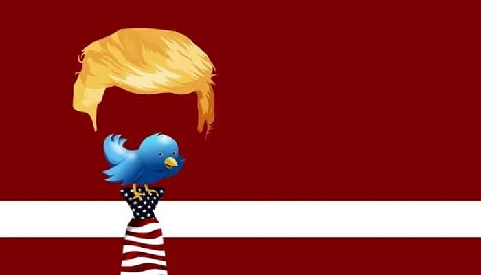 Twitter etiqueta el tuit de Trump con advertencia de verificación de hechos.