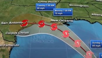 Miles de personas evacuadas, dos tormentas se dirigen hacia el sur de Estados Unidos