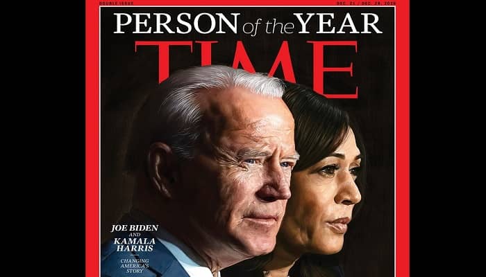 TIME nombra a Presidente y Vicepresidente electos: Joe Biden y Kamala Harris, Persona del Año 2020