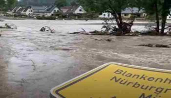 Inundaciones sin precedentes en Europa occidental