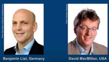 Premio Nobel de Química 2021 va a David MacMillan y Benjamin List