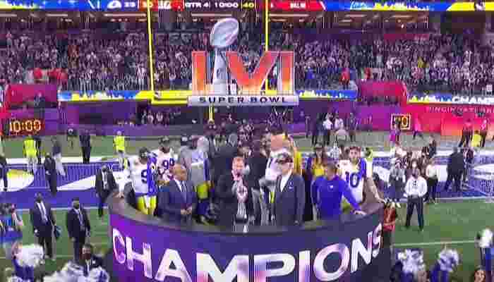 Los Angeles Rams ganan el Super Bowl LVI