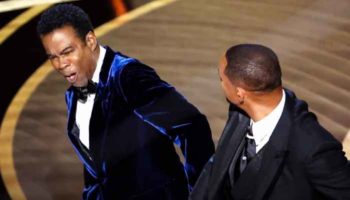 Will Smith golpea a Chris Rock en el escenario de los Oscar