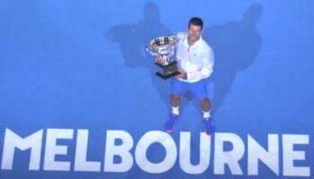 Djokovic iguala el récord de Nadal de 22 victorias en Grand Slam