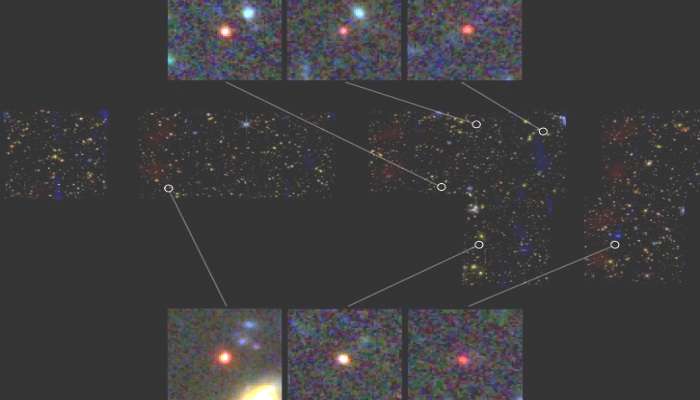 Astrónomos identifican seis galaxias masivas lejanas