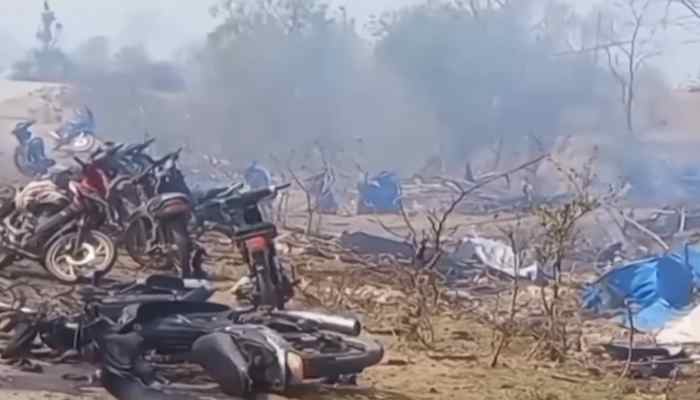 Ejército de Myanmar mata a decenas en ataques aéreos contra civiles