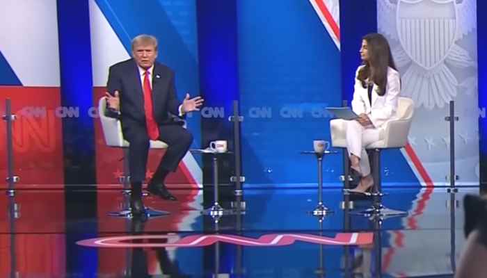 Controvertida y caótica entrevista de CNN a Donald Trump