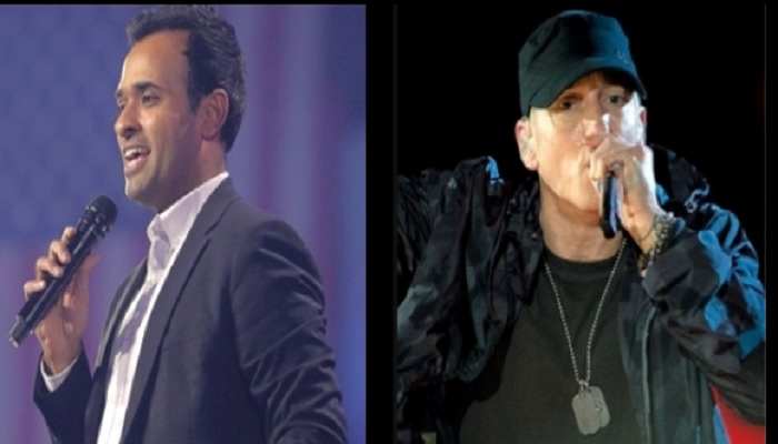 Eminem le dice al republicano Ramaswamy que deje de usar su música en campaña