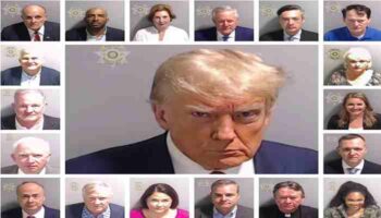 Donald Trump y aliados se entregan a la cárcel en Georgia, acusados de delitos graves