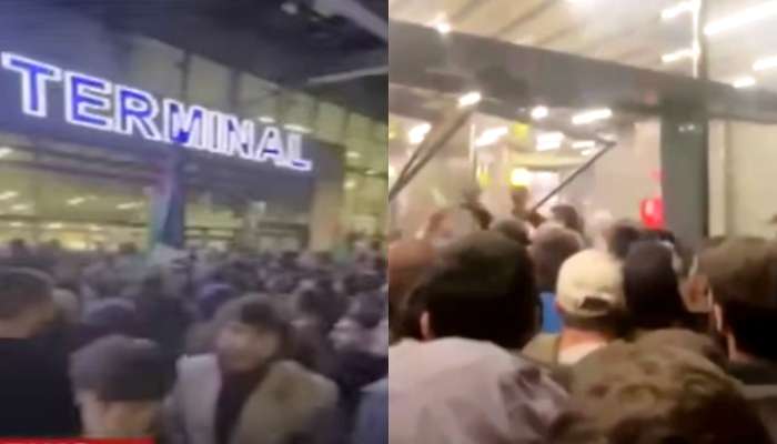 Cientos de manifestantes antisemitas asaltan aeropuerto de Daguestán