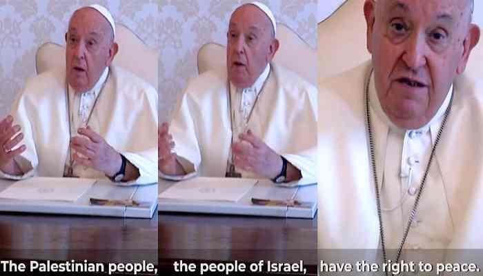 El Papa Francisco llama por la paz en Tierra Santa y Ucrania