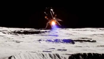Alunizaje histórico: la nave espacial privada Odysseus llega a la Luna
