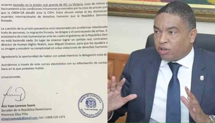 Senador dominicano Yván Lorenzo desmiente autoría de carta polémica